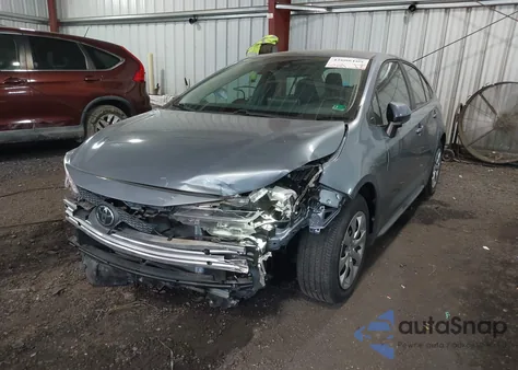 2021 Toyota Corolla Le from USA, damaged, VIN 5YFEPMAE6MP233802